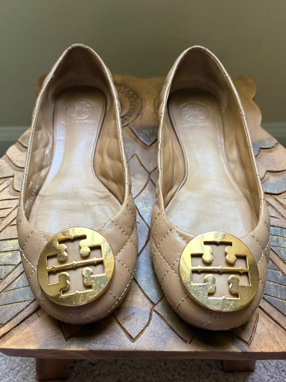 Tory Burch Quilted Ballet Flats